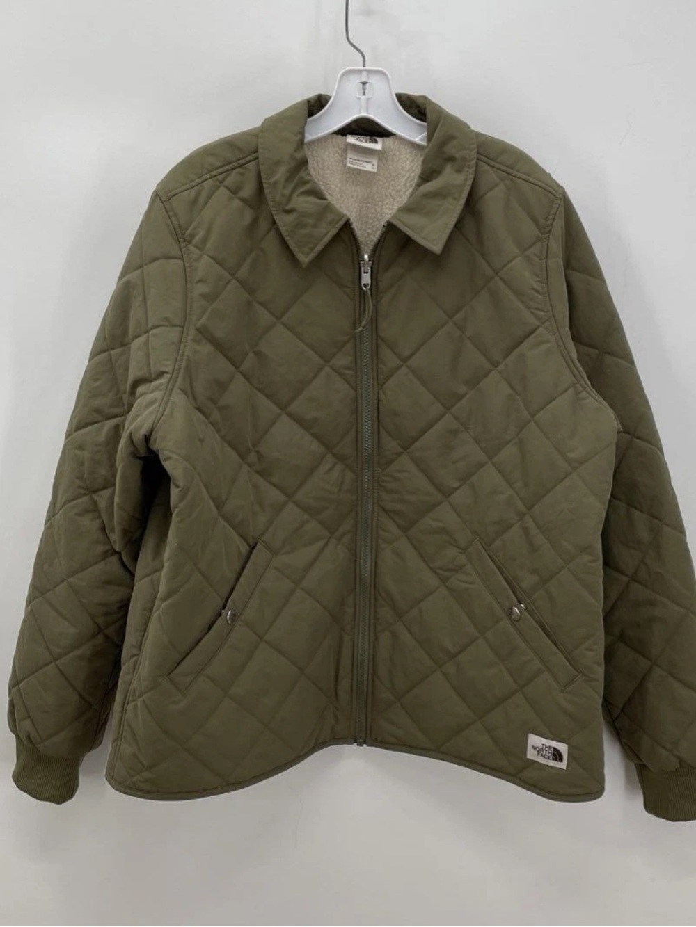The North Face Women's Green Bomber Barnyard Jacket - Size XL - Picture 10 of 10